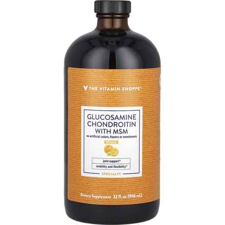 Glucosamine Chondroïtine met MSM, Sinaasappel, 946 ml (32 fl oz)