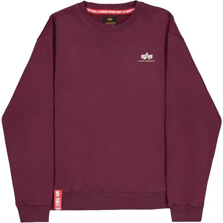 Sweatshirt met klein logo Alpha Industries Basic