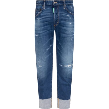 Dsquared2 Sailor Style Blue Jeans