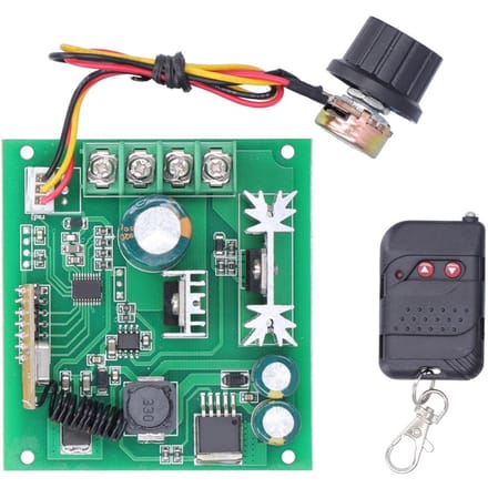 DC Motor Toerentalregelaar Draadloze Afstandsbediening Digitaal Display Traploze Snelheidsschakelaar Controller