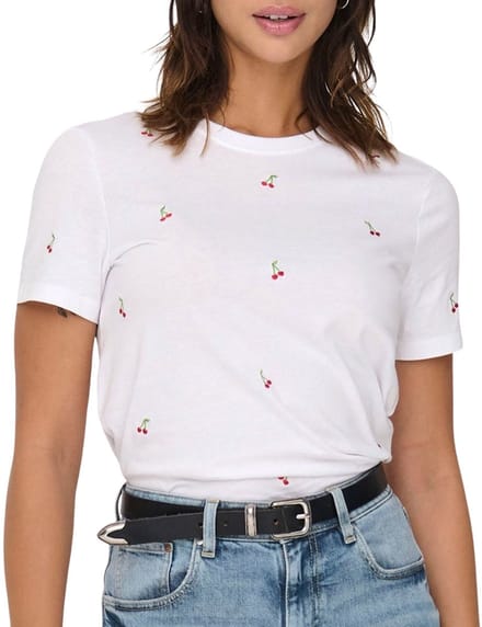 Only Ketty Life Shirt Dames - Maat M