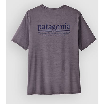 Patagonia Cap Cool Daily - Hut Tripper T-Shirt grijs