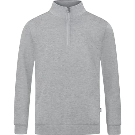 Jako Organic Ziptop Heren - Lichtgrijs Gemeleerd | Maat: M