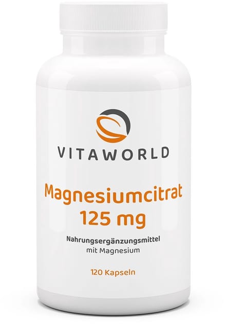 Vitaworld Magnesium citraat 120 capsules