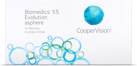 -7.00 - Biomedics® 55 evolution - 6 pack - Maandlenzen - BC 8.90 - Contactlenzen