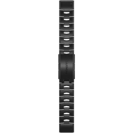 Garmin Quick Release Titanium Horlogebandje - 22mm Polsbandje - Wearablebandje - Carbon Grey DLC