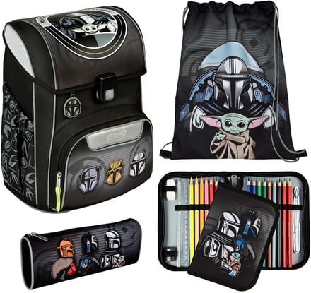Scooli schooltas EasyStart Schulranzen-Set 5-delig Star Wars zwart