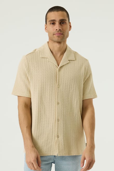 Chief overhemd beige