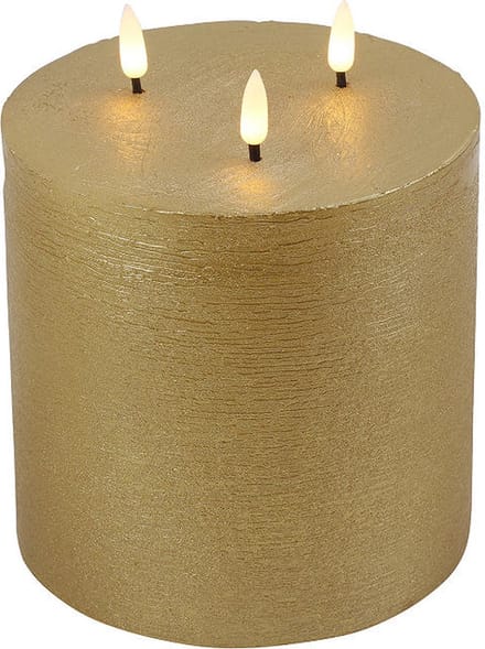 Countryfield LED stompkaars goud 15x15x17,5cm decoratief speelgoed.