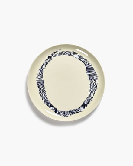 Serax - Ottolenghi Feast - Bord L - Wit/Blauw - 26 Ø - 2 stuks