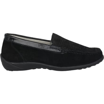 Waldläufer Kläre - dames moccasin - Zwart - maat 35.5 (EU) 3 (UK)