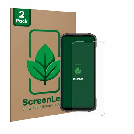 2 Stuks Screenprotector voor Doogee Blade 10 Power - Hoogwaardige Beschermfolie transparant