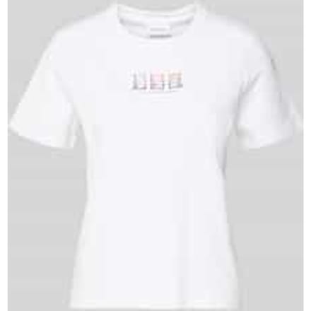 T-shirt casual in jersey voor dames COMMA Vacanza