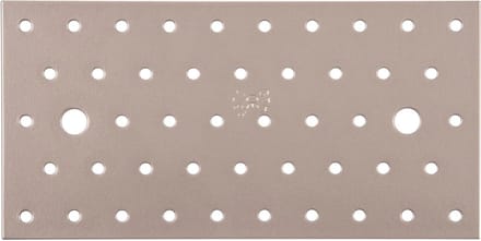 Geperforeerde Plaat - Decoratieve Plaat - Constructie Verfraaien - Weerbestendige Coating - 20 x 10 x 0.2 cm - Parelbeige