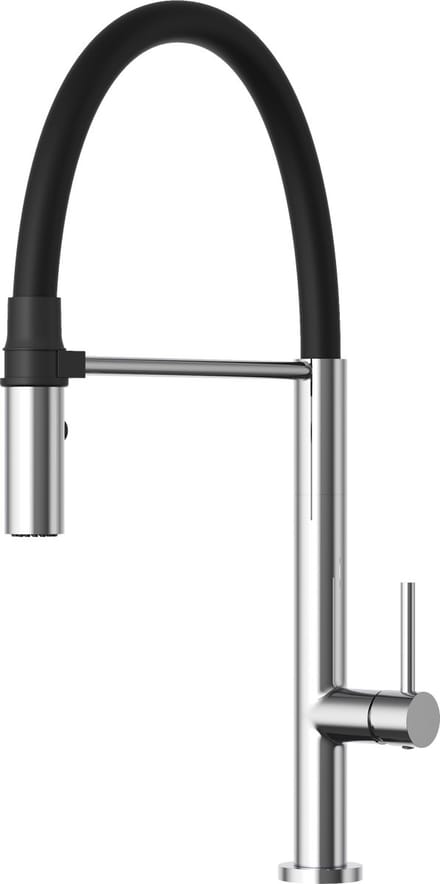 Granitan Scala Keukenkraan - 470 mm - Chroom - Flexibele uitloop met magneet