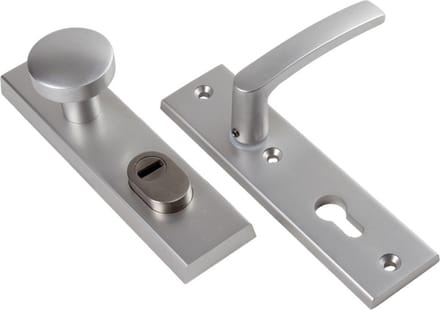 Duwer-kruk Veiligheidsdeurbeslag 169/50 193/15Kt 332 Pc55 Dd40 F1 3*
