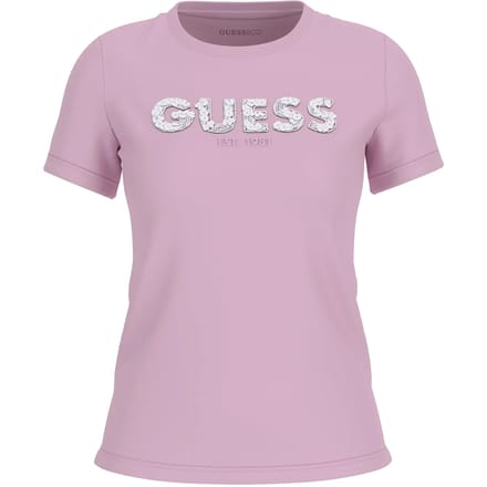 Dames T-shirt Guess Segquins