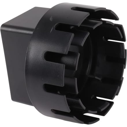 Adaptateur de descente pluviale Adaptateur de drain en plastique Remplacement Convertisseur de tuyau de descente Connecteur avec vis L black