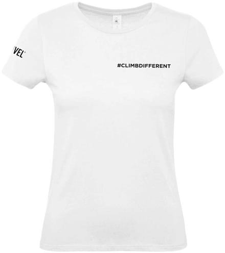 Grivel Climbdifferent T-shirt Met Korte Mouwen Wit S Vrouw