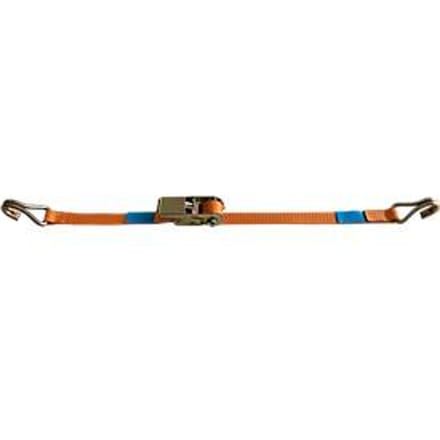 Spanband met ratel, 2-delig met spitshaken, 8 m