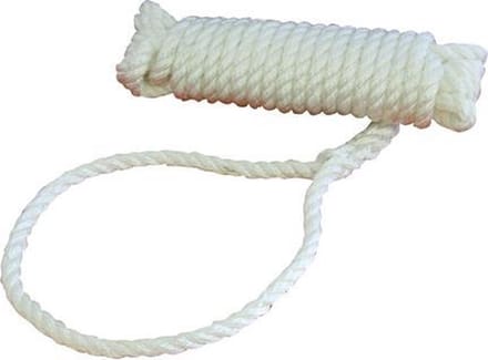 Talamex Superlene Landvast Ø 12 mm 12 meter lang - Wit