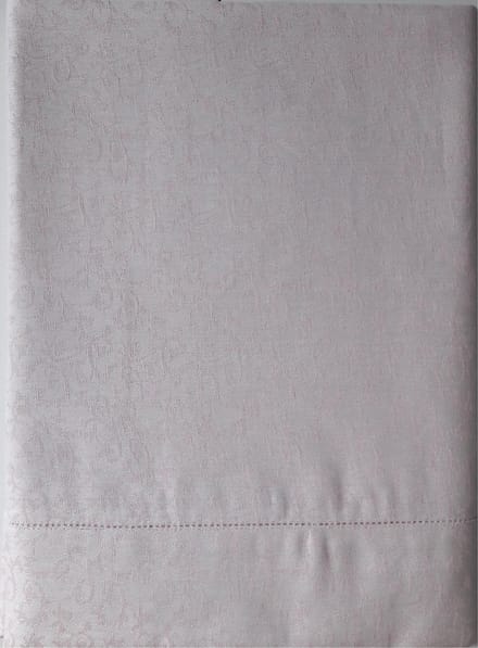 Jaqueline tafelkleed white/rose - 160 x 270 cm