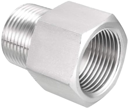 Dailygoods - Pijpfitting Reducer Adapter 3/4 NPT Mannelijk naar 3/4 G Vrouwelijk