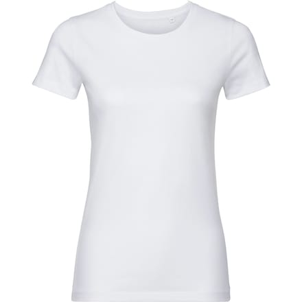 Russell Vrouwen/dames Authentieke Zuivere Organische Tee (Wit)