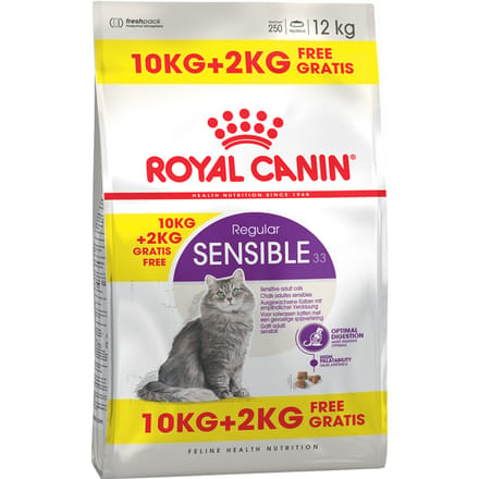 Royal Canin Sensible 33 - Kattenvoer - 12 kg Bonusbag