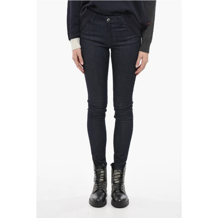 Skinny Fit Denim in Middernachtblauw