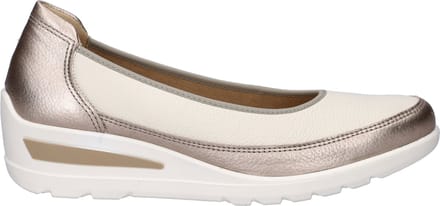 Ara Zurich 2.0 dames ballerina - Beige multi - Maat 42