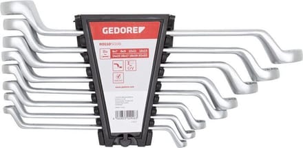 Gedore R01105008 Double ring end Spanner Set 6-22 mm - 8 pieces