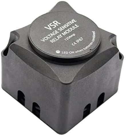 12V 125A Spanningsgevoelig Relais - Dubbele Accu Isolator voor Voertuigen