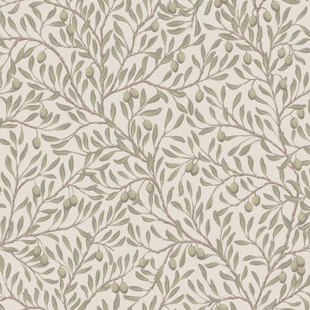 Boråstapeter Vliesbehang 5705 - Orangeri - Botanisch Groen - 53cm x 10.05m