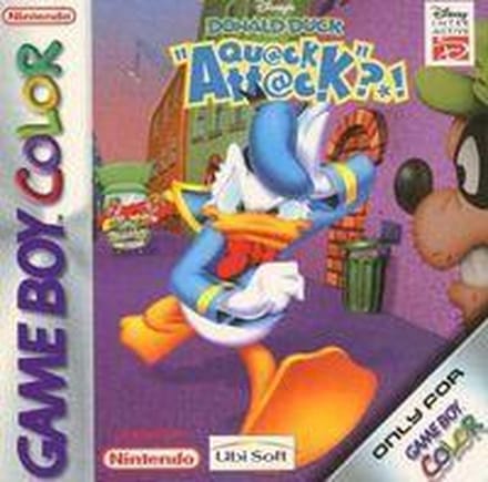 Gameboy Color - Donald Duck - Quack Attack - EUR