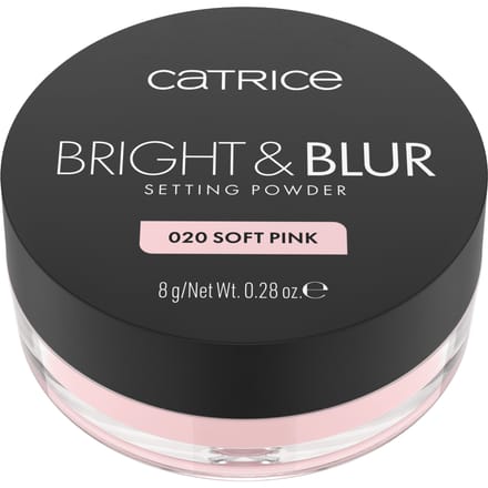 Catrice Bright &amp; Blur Setting Powder 020 Soft Pink 8 g