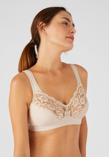 Damart - Beugelloze beha met goede ondersteuning - Dames - Roze - 125