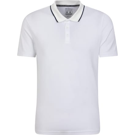 Mountain Warehouse Heren Toernooi IsoCool Poloshirt (Wit)