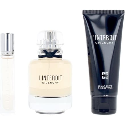 Parfumset voor Dames Givenchy L'INTERDIT 3 Onderdelen