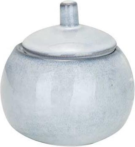 Cosy & Trendy Sajet Grey Suikerpot 25cl D9xh6.7-10cm