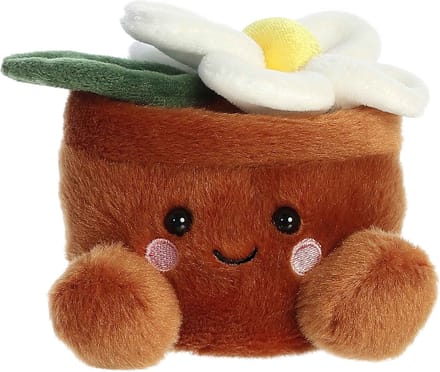 Aurora Palm Pals Madeliefje Knuffel – 13 cm