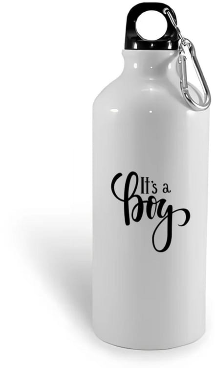 Hacebo® - It's a boy waterfles - It's a boy - baby's - J - water fles - 400ML