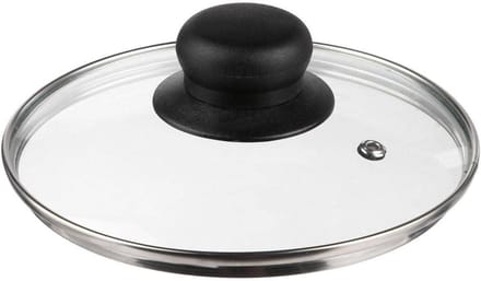 Glazen Deksel - Pannen Deksel - Koken - Hittebestendig - D 16 cm - Transparant