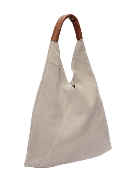 Anna Luchini Beige Rundleer Tas