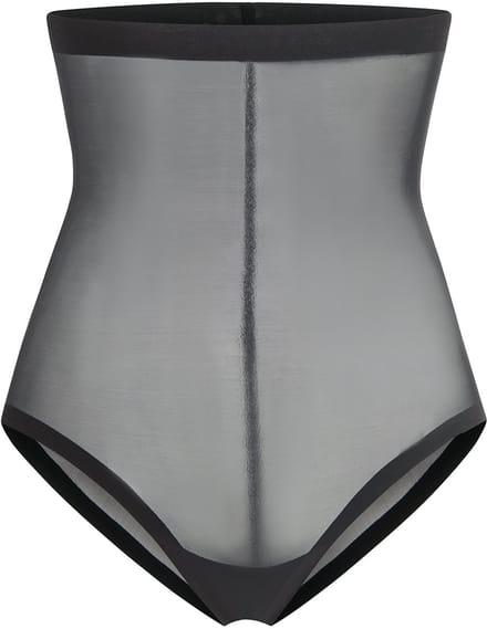 Wolford - Tulle Control Panty High Waist - Tulle - Zwart