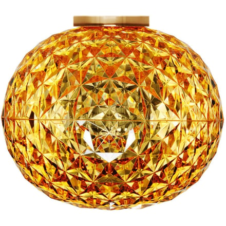 Kartell Planet plafondlamp - amberkleurig