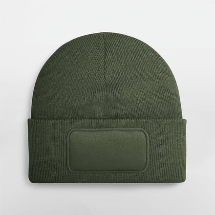 Beechfield Original Patch Beanie B445 - Olive Green - One size