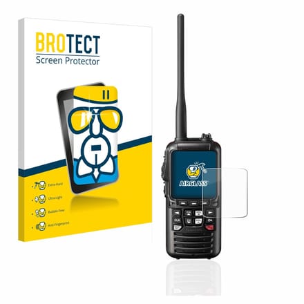 Screenprotector voor Standard Horizon HX890 Beschermglas transparant