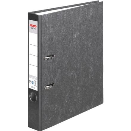 herlitz ordner maX.file nature, A4, rugbreedte 50 mm, zwart