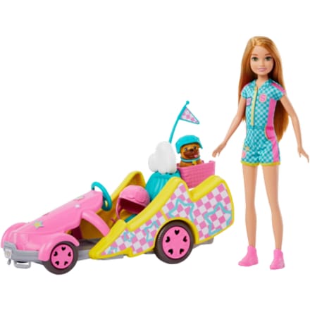 Barbie Stacie met Go-kart - Barbie auto - Barbiepop